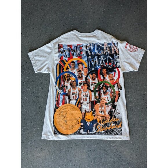 Backstock Co 1992 NBA Dream Team Michael Jordan AOP Graphic T-shirt Size Large - Picture 2 of 9